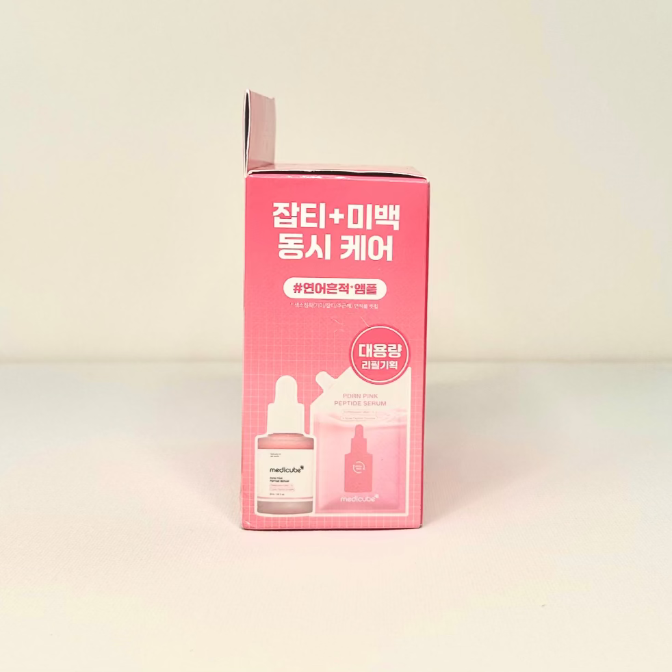 MEDICUBE pdrn pink peptide serum refill pack set