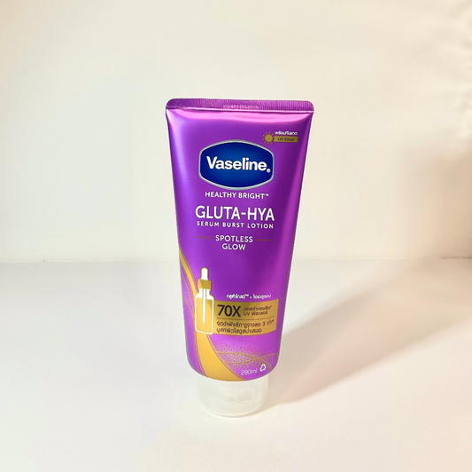Vaseline gluta-ha serum lotion for spotless glow (70x) 290ml