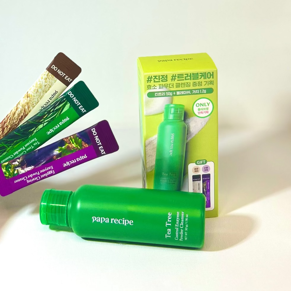 PAPA RECEIPE tea tree control enzyme powder cleanser 50g